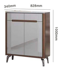 Load image into Gallery viewer, Rhys Shoe Rack 2 Doors Dimensions