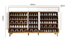 Load image into Gallery viewer, Aiden Shoe Rack 5 Doors Dimensions
