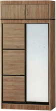 Load image into Gallery viewer, Clara Wardrobe Dark Brown With Top