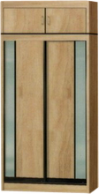 Load image into Gallery viewer, Clara Wardrobe Light Brown With Top