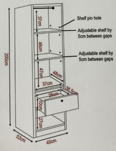 Load image into Gallery viewer, Dallas Wardrobe Arrangement 1