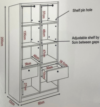 Load image into Gallery viewer, Danyl Wardrobe Interior