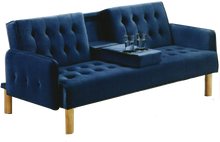 Load image into Gallery viewer, Faye Sofa Bed Blue