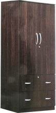 Load image into Gallery viewer, Hugo Wardrobe Walnut