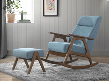 Load image into Gallery viewer, Iga Rocking Chair with Foot Stool