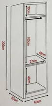Load image into Gallery viewer, Jacob Wardrobe Arrangement 1