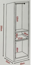 Load image into Gallery viewer, Jacob Wardrobe Arrangement 2