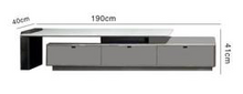 Load image into Gallery viewer, Julia TV Console Dimensions
