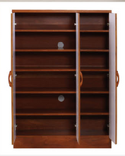 Load image into Gallery viewer, Kayden Shoe Rack Brown Interior