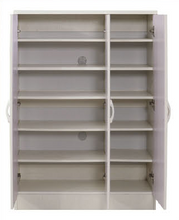 Load image into Gallery viewer, Kayden Shoe Rack White Interior

