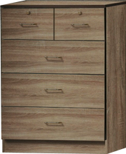 Load image into Gallery viewer, Megan Chest of Drawers Dark Brown