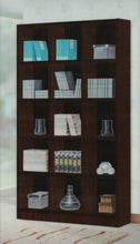 Load image into Gallery viewer, Ezra Storage Shelf 15 Compartments Walnut Colour
