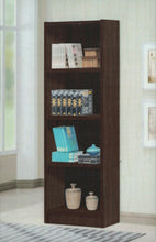Load image into Gallery viewer, Ezra Storage Shelf 4 Compartments Walnut Colour
