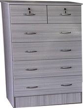 Load image into Gallery viewer, Preston Chest of Drawers White Wash Colour