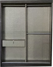 Load image into Gallery viewer, Luke Sliding Door Wardrobe Interior Walnut Colour