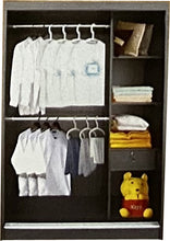 Load image into Gallery viewer, Zander Sliding Door Wardrobe Interior Walnut Colour