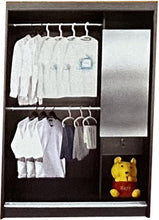 Load image into Gallery viewer, Woody Sliding Door Wardrobe Interior Walnut Colour