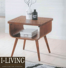 Load image into Gallery viewer, Teri Side Table Walnut Colour