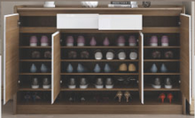 Load image into Gallery viewer, Tyla Shoe Rack 4 Doors Open
