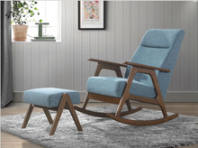 Load image into Gallery viewer, Iga Rocking Chair with Foot Stool
